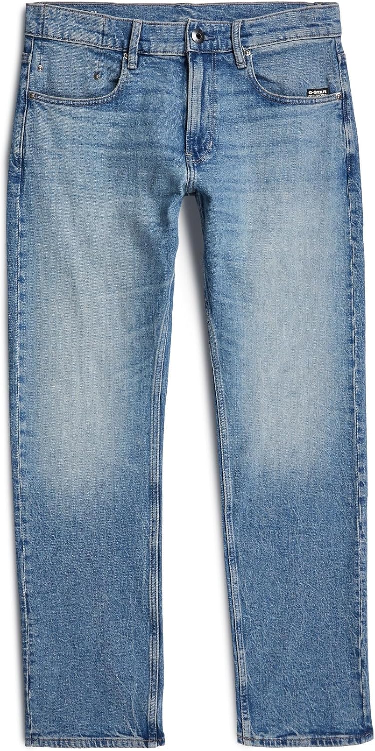 G-STAR Herren Mosa Straight Jeans 26W / 30L Blau (Sun Faded Blue Donau D23692-d503-g347), 26W / 30L