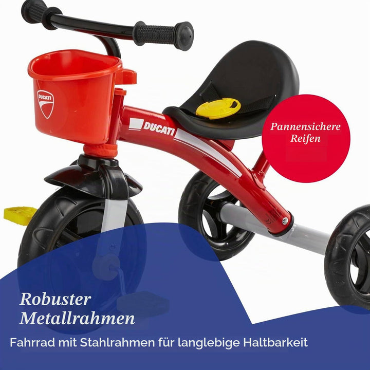 Chicco U-GO 2in1 Kinderdreirad, Dreirad für Mädchen und Jungen mit höhenverstellbarem Griff, Sicherh