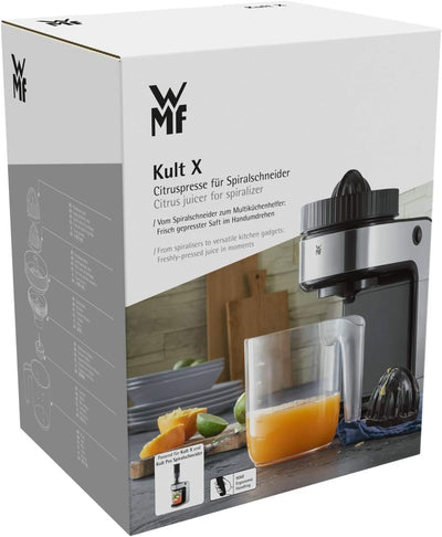 WMF Kult X Spiralschneider Zubehör, Zitruspresse elektrisch für Spiralschneider, Orangenpresse, Zitr