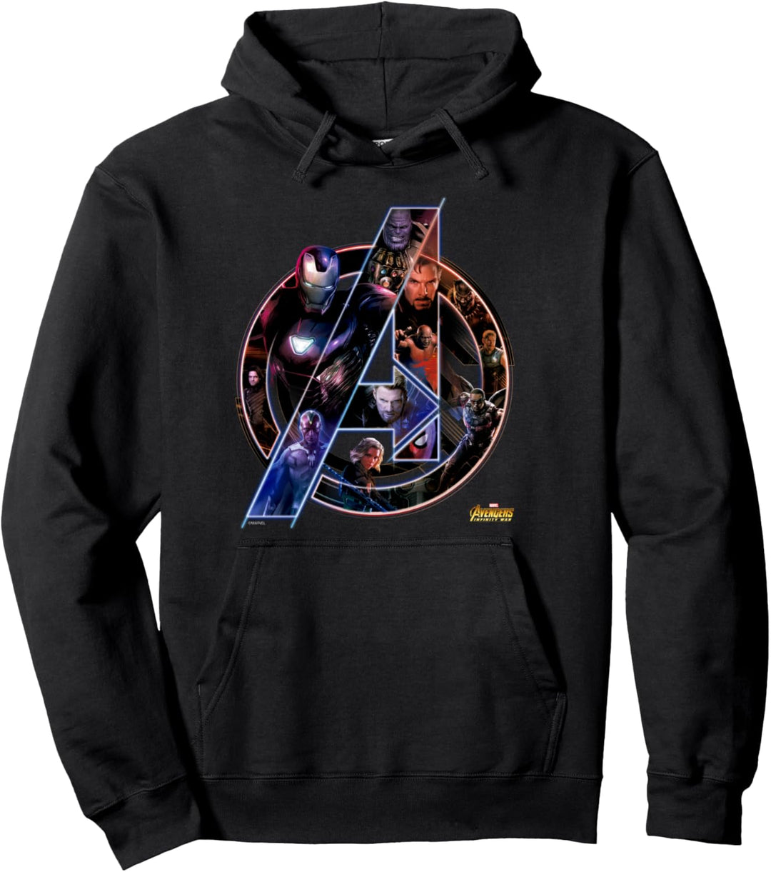 Marvel Avengers Infinity War Neon Team Pullover Hoodie