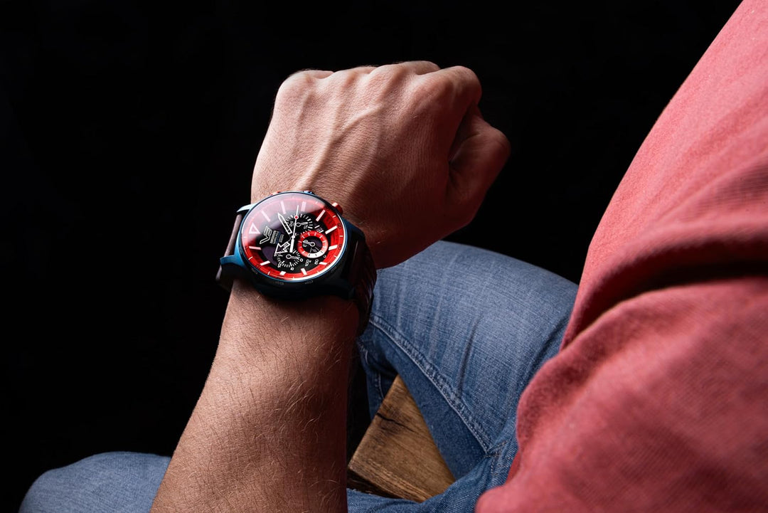RELOJ VOSTOK - Solar Power Chrono/VR42-595D734-20ATM Gesundheit & Körperpflege