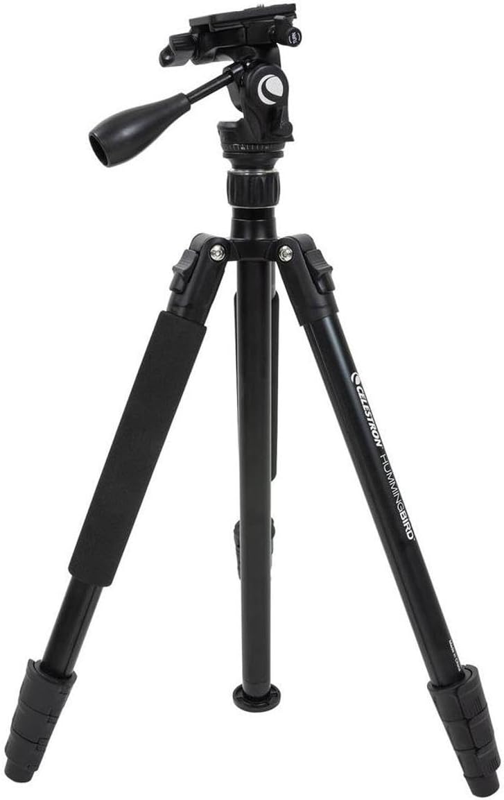 Celestron Kolibri 82051 Fast Action Pan NILT Head Tripod - Ausgezeichnete Wahl für Spektiv, Fernglas