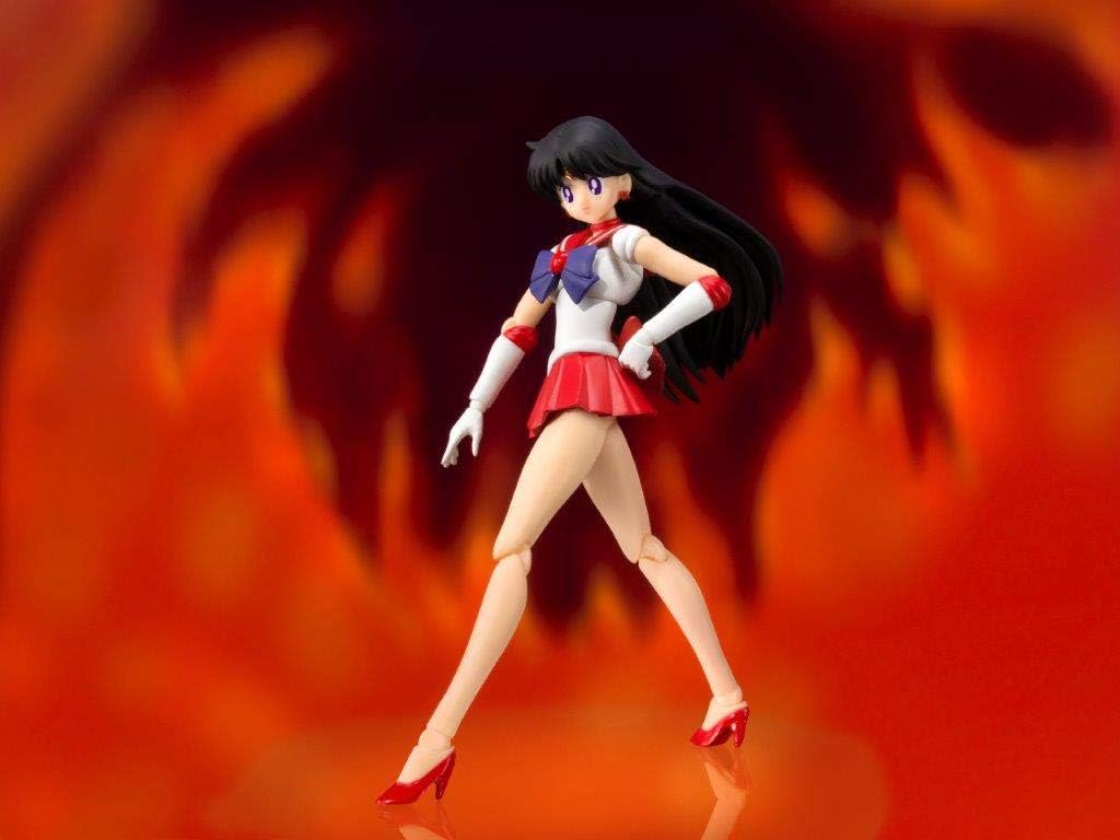 TAMASHII Nations Figur Sailor Mars Animation Color Edition Sailor Moon 14cm Standard, Standard
