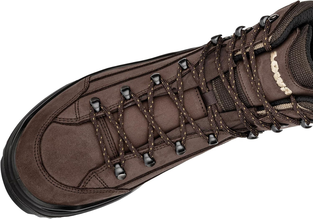 LOWA Renegade GTX MID Unisex Wanderstiefel Tracking Outdoor Goretex 42 EU Braun, 42 EU Braun