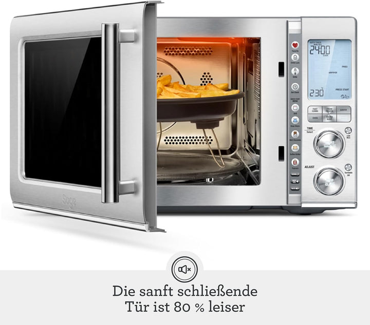 Sage Appliances Combi Wave 3 in 1 Mikrowelle, gebürsteter Edelstahl, SMO870