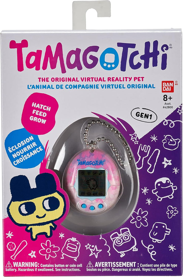 Tamagotchi Original Sakura Elektronisches Haustier für Kinder, interaktives Spielzeug, Sakura