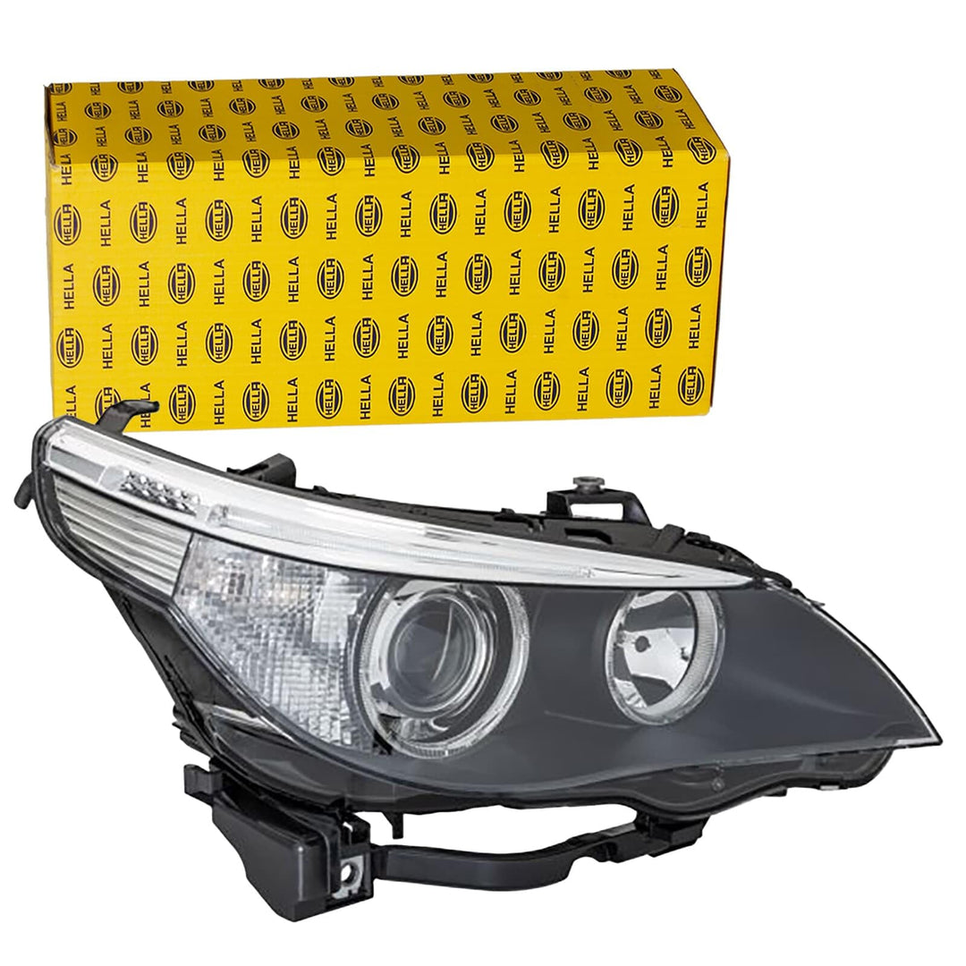 HELLA 1EL 160 296-001 Bi-Xenon/Halogen-Hauptscheinwerfer - rechts - für u.a. BMW 5 (E60) Rechts ohne