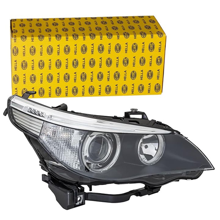HELLA 1EL 160 296-001 Bi-Xenon/Halogen-Hauptscheinwerfer - rechts - für u.a. BMW 5 (E60) Rechts ohne