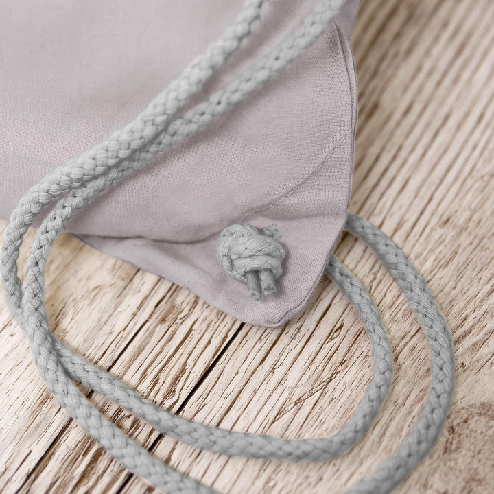 Turnbeutel Rucksack - Initialen - Buchstabe mit Name personalisiert I Anfangsbuchstabe I Initiale -