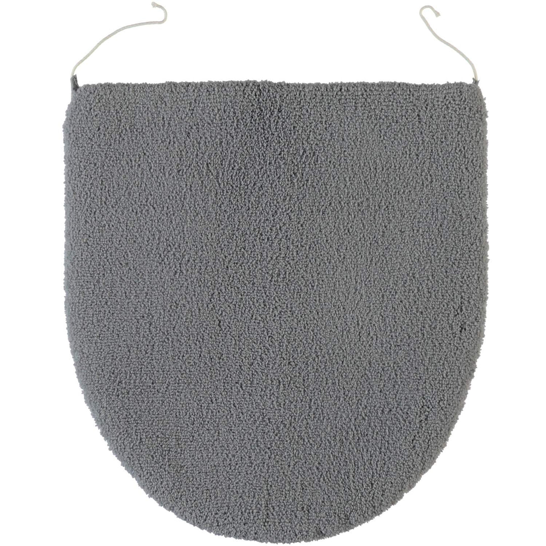 Rhomtuft Badteppiche Square Kiesel - 85 Deckelbezug 45x50 cm, Deckelbezug 45x50 cm