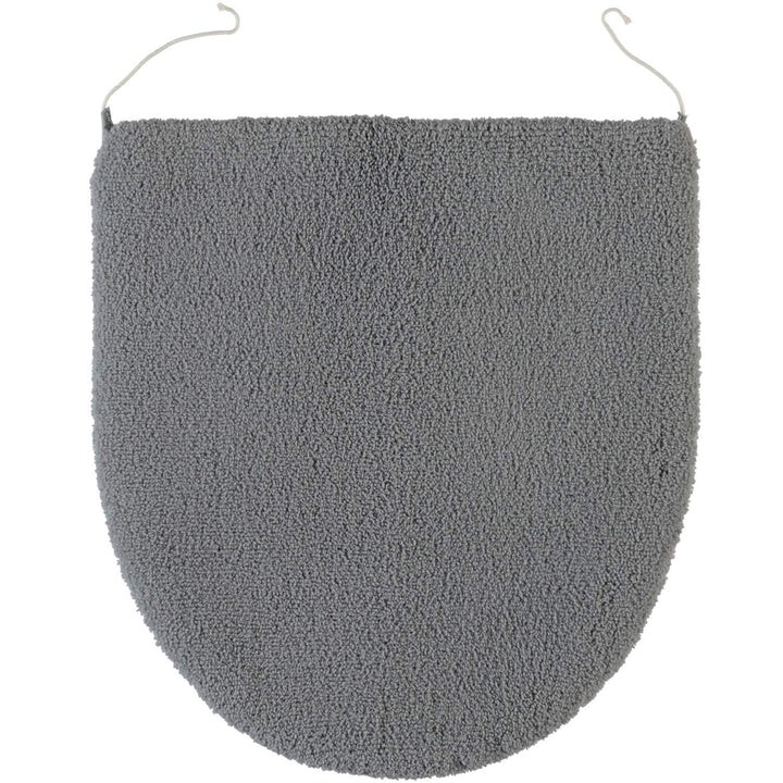 Rhomtuft Badteppiche Square Kiesel - 85 Deckelbezug 45x50 cm, Deckelbezug 45x50 cm