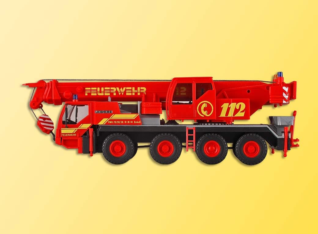 Viessmann 13041 - H0 Feuerwehr Kranwagen Liebherr LTM 1050/4
