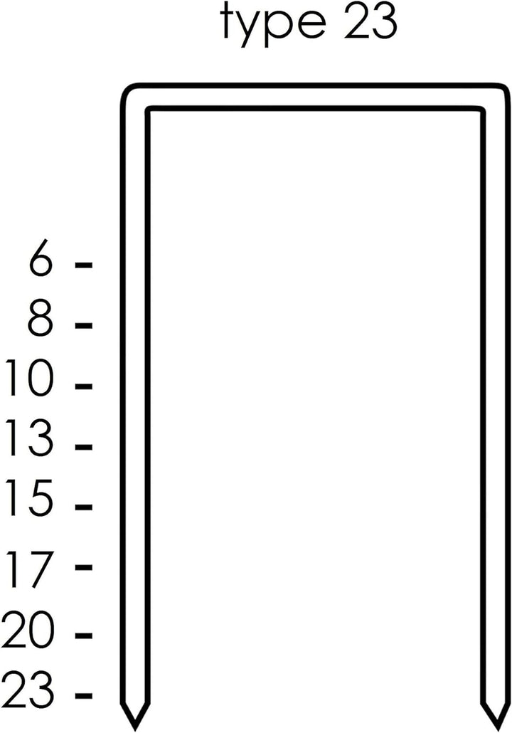 D.RECT Heftklammern 23/20 | Klammern für Büroheftgeräte | Tacker Heftklammern | Hefter Klammern | Ve