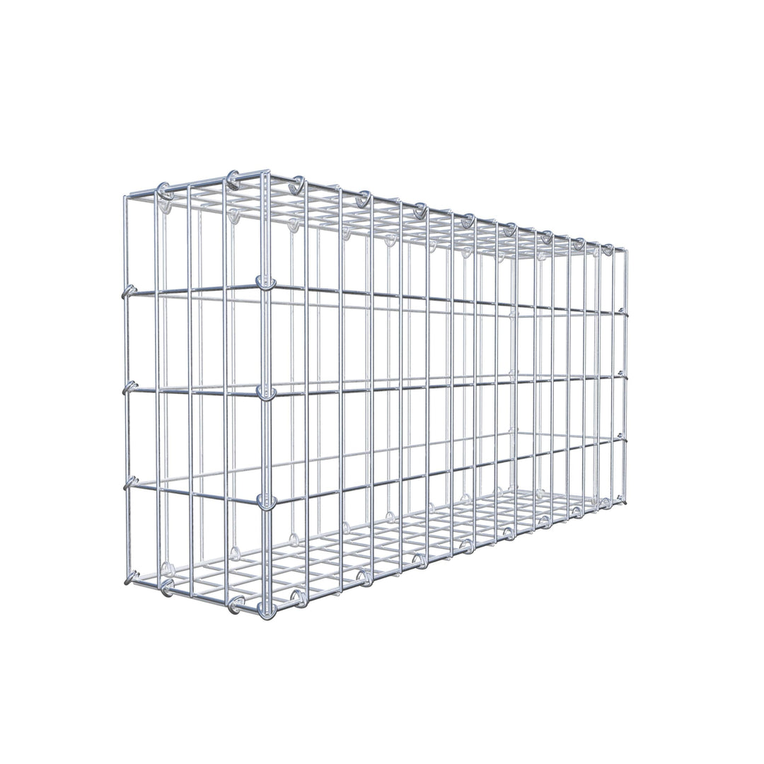 GABIONA - Gabione LxHxT: 80 x 40 x 20 cm - Gabionenmauer für Steine ab 45mm Körnung - Maschenweite 5