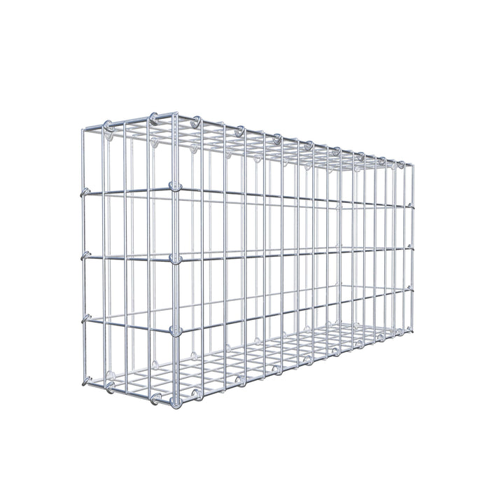 GABIONA - Gabione LxHxT: 80 x 40 x 20 cm - Gabionenmauer für Steine ab 45mm Körnung - Maschenweite 5