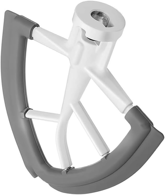 4,5/5 Quart Flex Edge Schlägel, kompatibel mit KitchenAid Kippkopf-Standmixer, Ganzmetallklinge mit