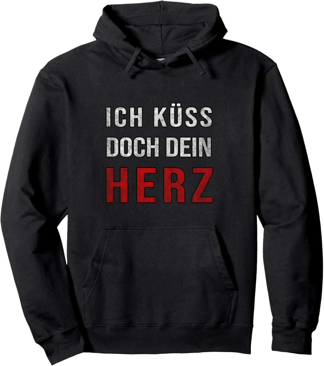 Ich Küsse Dein Herz Geschenkidee für Gamer & Internet Nerds Pullover Hoodie