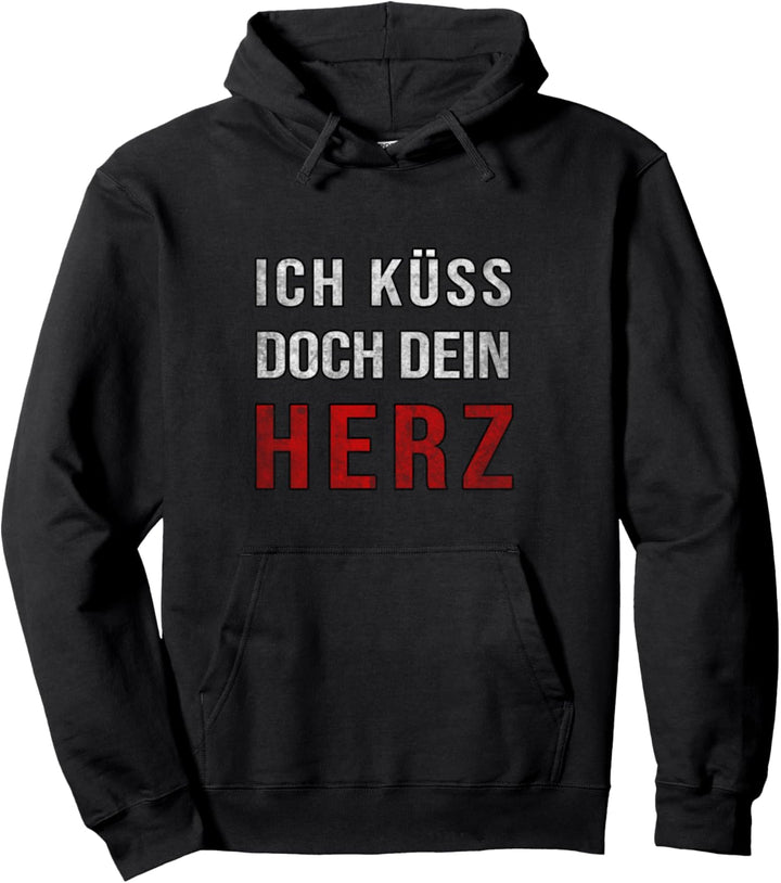 Ich Küsse Dein Herz Geschenkidee für Gamer & Internet Nerds Pullover Hoodie