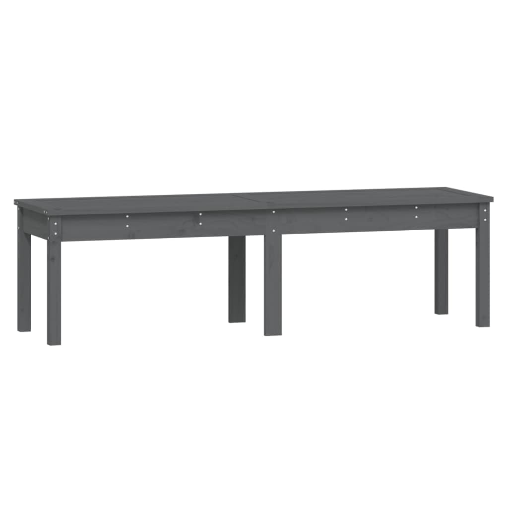 vidaXL Gartenbank, Gartenmöbel Sitzbank 2-Sitzer, Parkbank Lattenrost-Design, Holzbank Bank für Gart