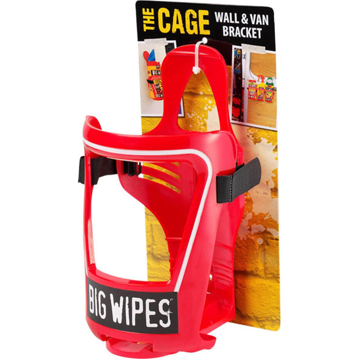 Big Wipes bgw2421 80 Van und Wandhalterung Tubs abwischbar – Rot