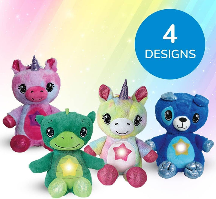 Mediashop StarBelly DreamLites Verträumter Dino 2022 – Kuscheltier für magische Lichterstimmung in R