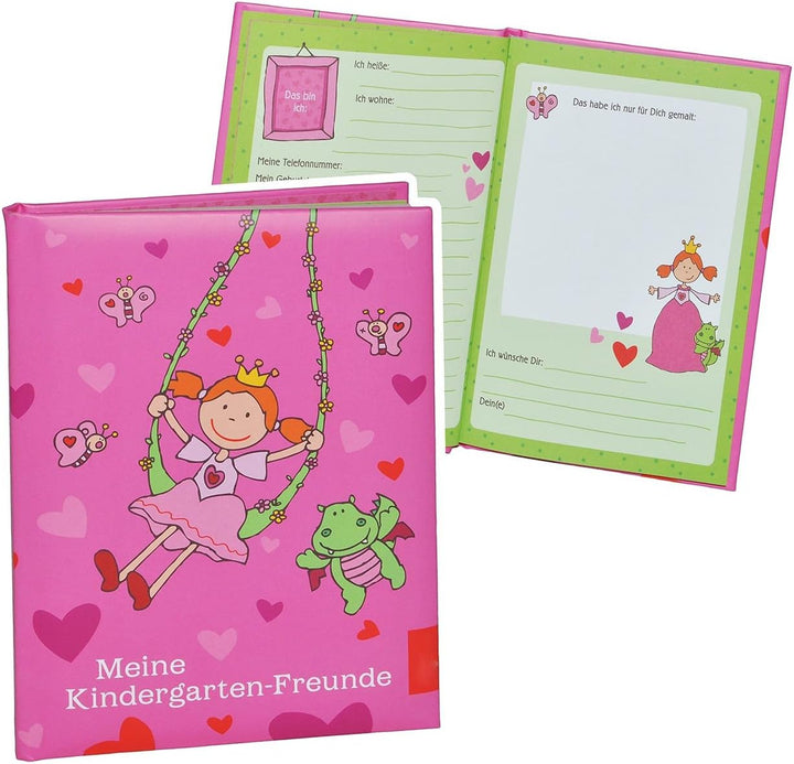2 TLG. Set: Ringbuch/Sammelordner Meine Kindergartenzeit Album + Freundebuch - Kindergarten/Dokument