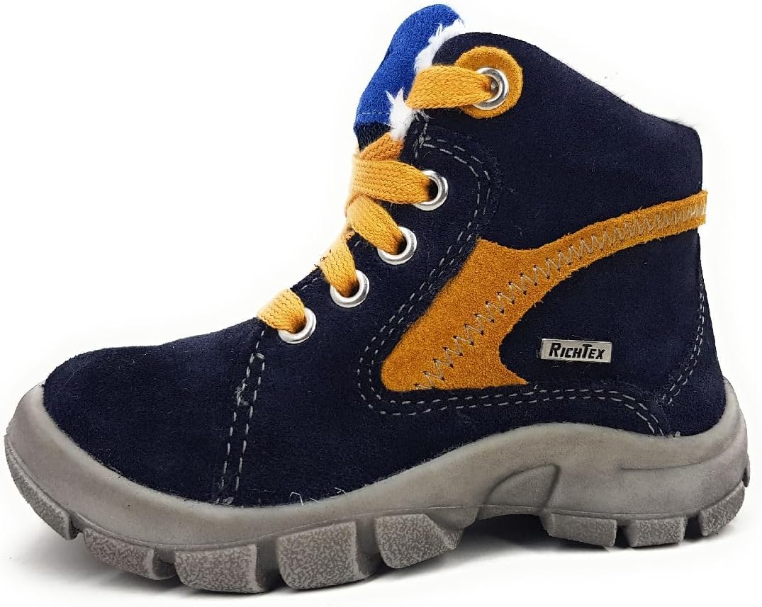 Richter Kinderschuhe Jungen Charly2 Schneestiefel 25 EU Atlantic Golden Lago, 25 EU Atlantic Golden