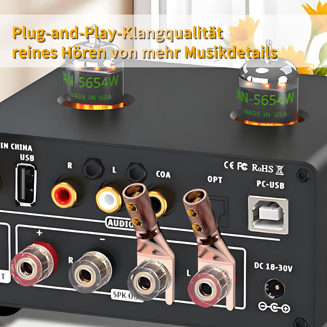 Tertullus 8 Stück Reines Kupfer HiFi Kabelschuhe Lautsprecher Schrauben High End Y-Stecker kabelschu