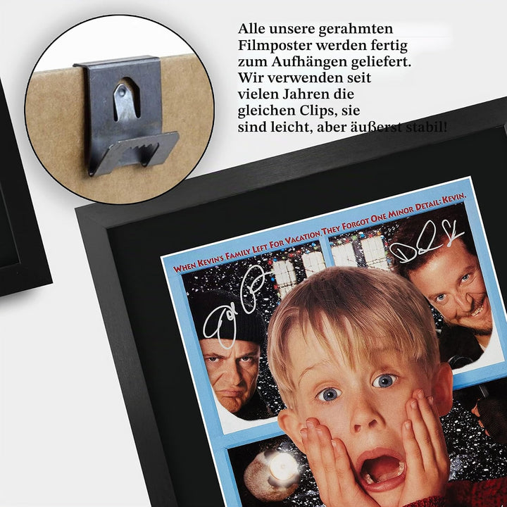HWC Trading A3 FR Home Alone Macaulay Culkin Geschenke Printed Poster Autogramm Bild für Film-Memora