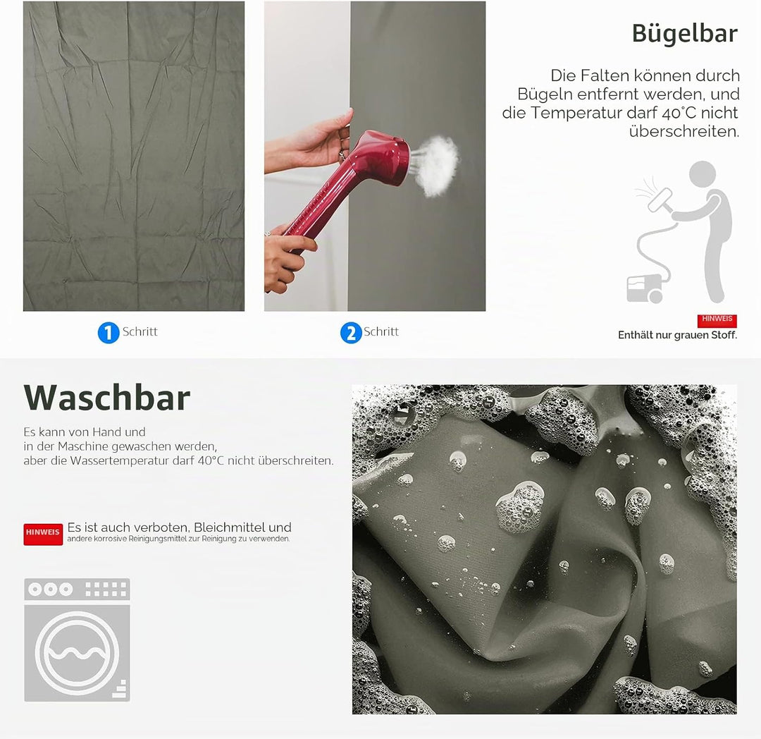 NEEWER 6x9Fuss/1,8x2,8m Fotostudio Hintergrund aus 100% reinem Polyester, zusammenklappbarer Hinterg