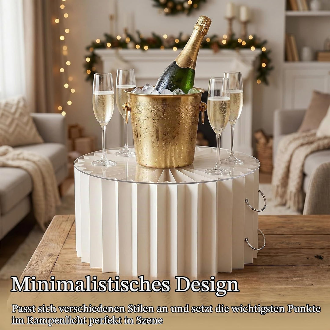 3 Stück Faltbare Dessert Ständer, Buffet Ständer Karton Display