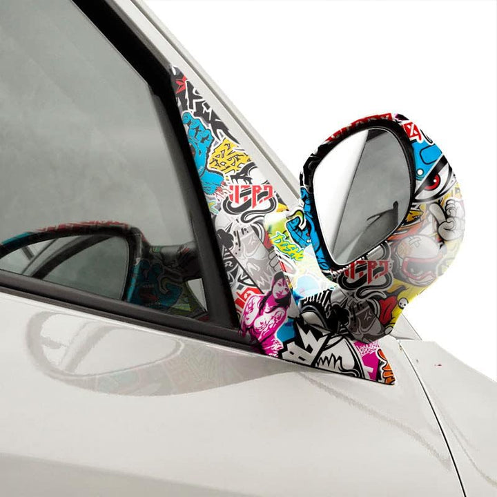 AUTO-STYLE Stickerbomb Folie - Graffiti design 2 - Rolle 60x200cm - Selbstklekend Racing, Racing