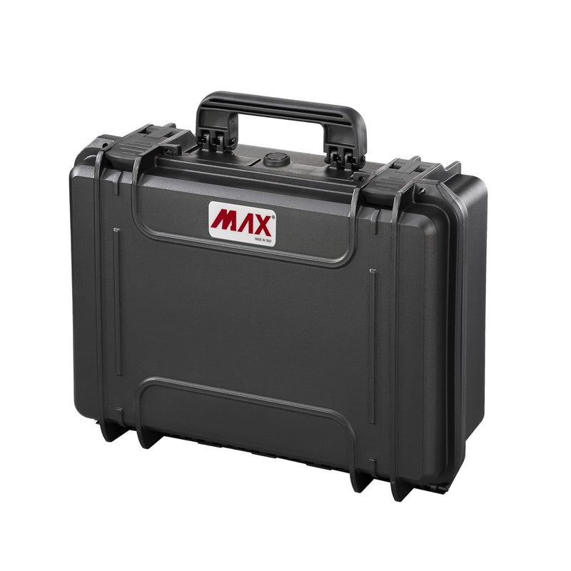 Max PPMax430B Hartschalenkoffer Modell Max 430S (19 Liter), schwarz 19 Liter Würfelförmiger Schwamm.