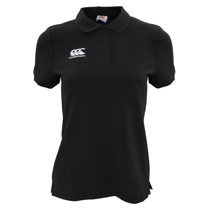 Canterbury Waimak Polo-Shirt, Schwarz - Schwarz