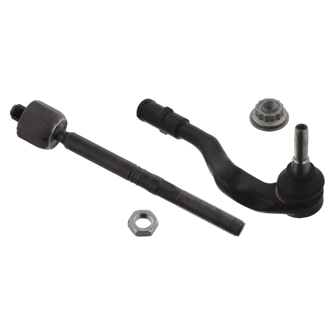 febi bilstein 36547 Spurstange mit Endstück und Sicherungsmuttern , 1 Stück Vorderachse rechts, Vord
