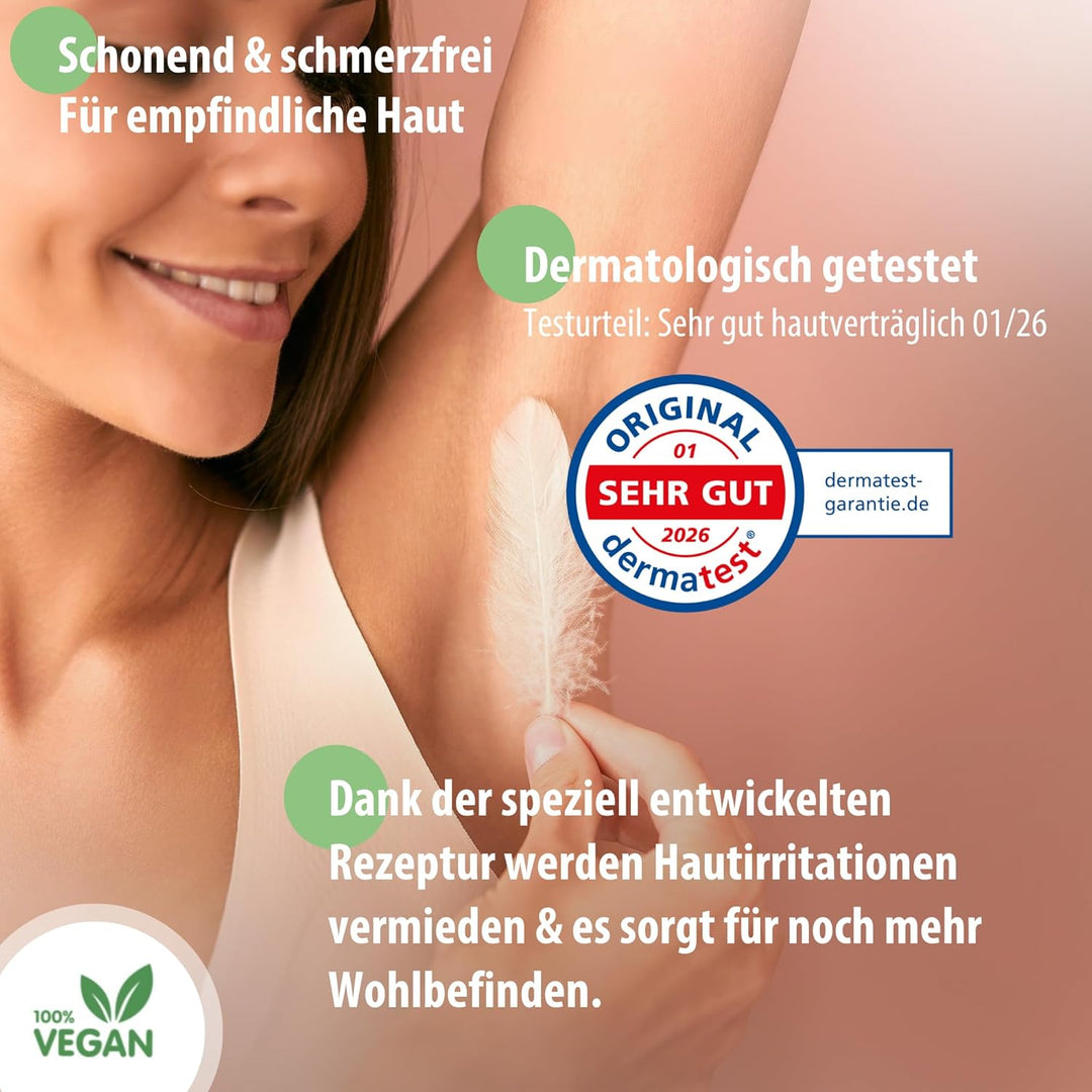 Belle Body Premium Haarentfernungsschaum - Sanft zur Haut am ganzen Körper anwendbar - Nie mehr Rasu
