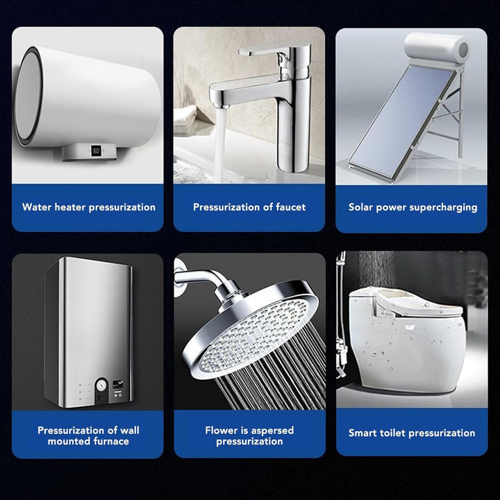 Wasserdruck-Booster-Pumpe, Dusch-Booster-Pumpe, Automatische Induktion, Geräuscharme Dusch-Booster-P