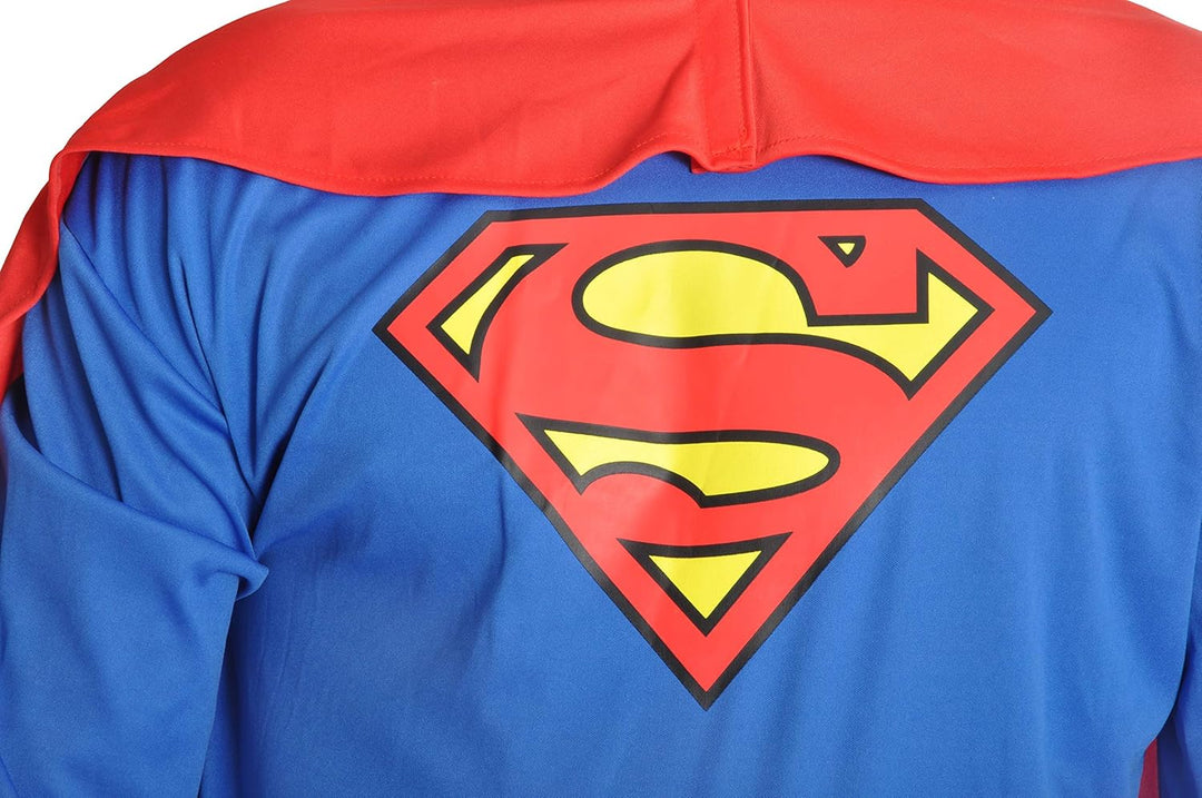 Ciao- Superman/Supergirl costume disguise fancy dress adult official DC Comics XL Superman, XL Super