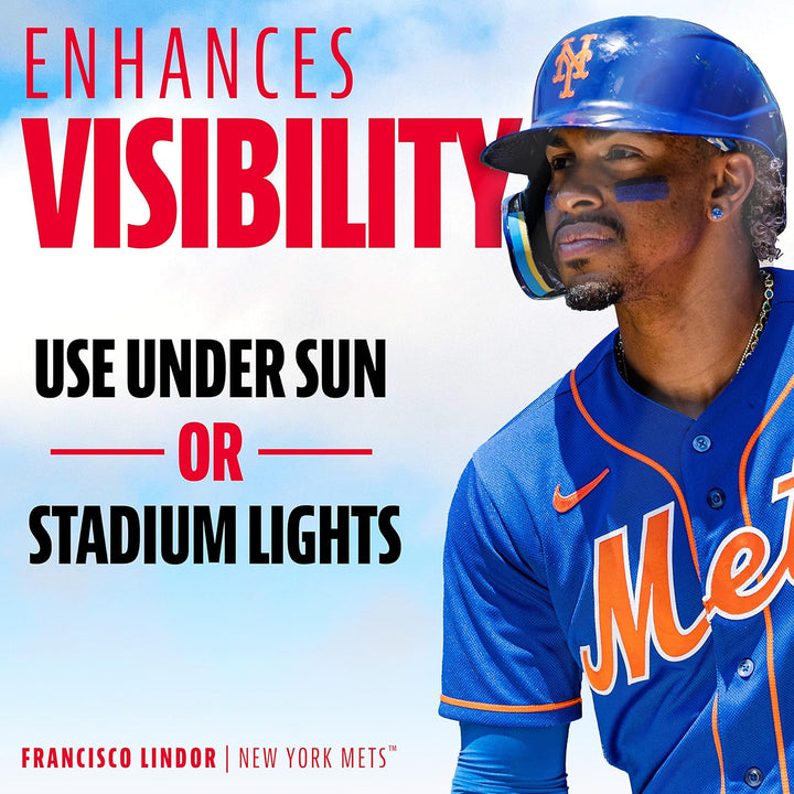 Franklin Sports MLB Eye Black – Blendreduzierung Auge schwarz für alle Athleten – Baseball Eye Black