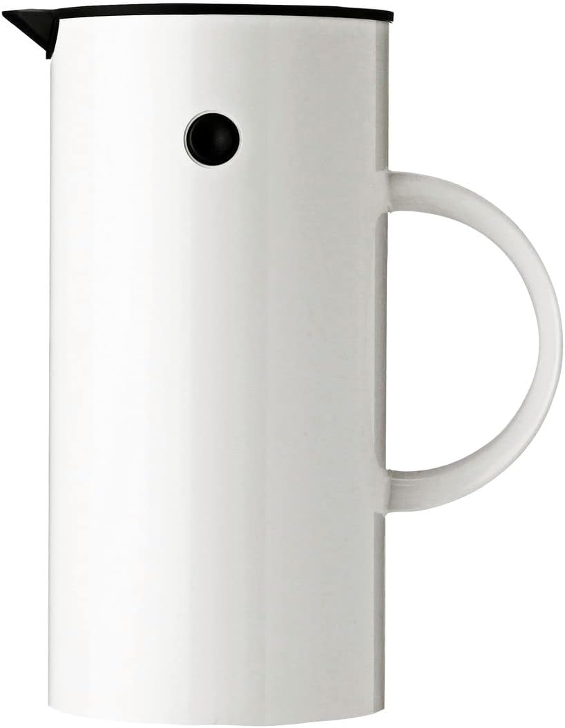 Stelton Isolierkanne EM77 0,5 liter - Doppelwandige Isolierkanne für heisse/kalte Getränke - Tee- &