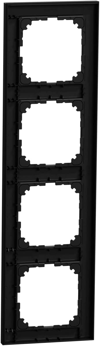 Schneider Electric Merten MEG4040-3603 M-Pure-Rahmen, Aus Recyceltem Ocean Plastic Material, 4fach,