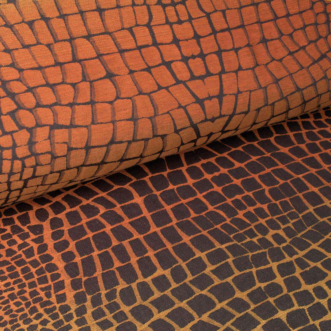 Hoppediz Baby-Tragetuch ab Geburt, Neugeboren bis Kleinkind, 100% kbA-Baumwolle (Bio), Darwin black