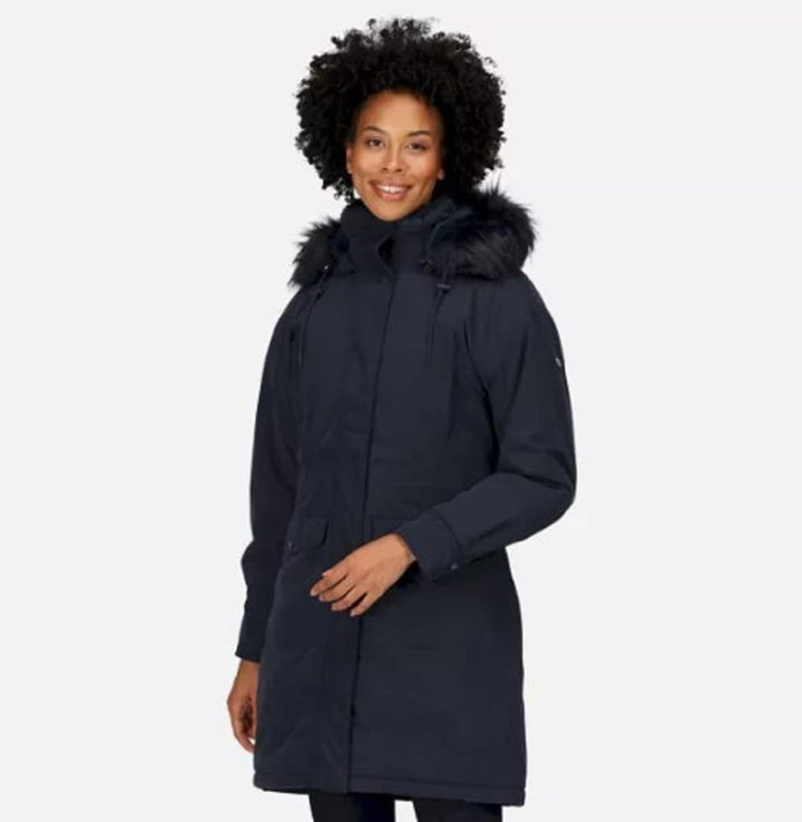 Regatta Damen Shiloh Jackets Waterproof Insulated 36 Navy, 36 Navy