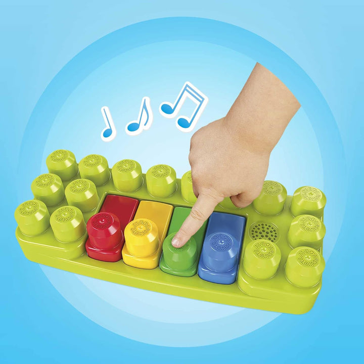 MEGA Bloks GCT50 - Musikspass-Bauernhof mit 46 Teilen, Spielzeug ab 1 Jahr Bauernhof mit Musik 46 Te