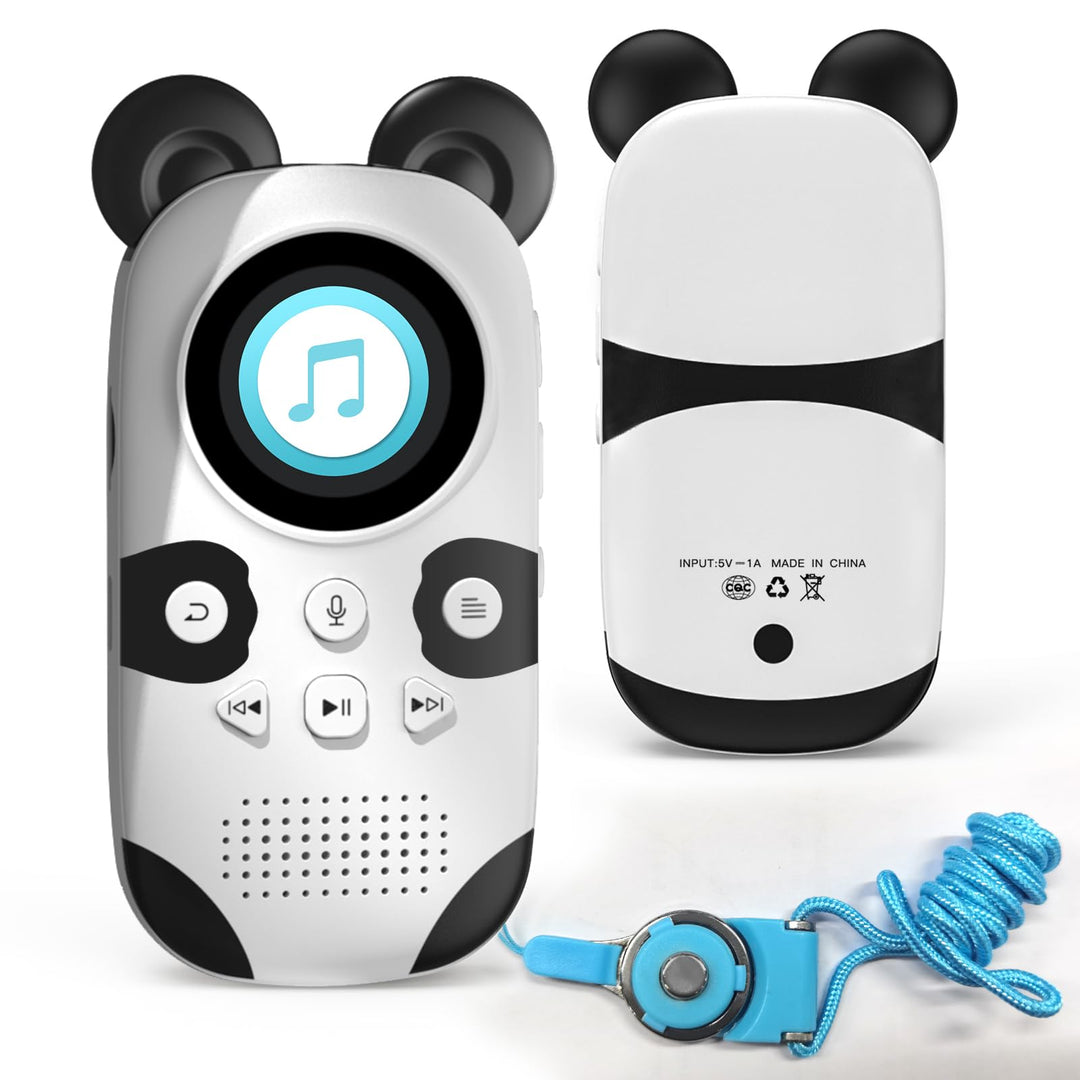 64GB MP3 Player Kinder Bluetooth 5.3, integrierte 18-Schlafmusik, Lautsprecher, One-Touch-Aufnahme,