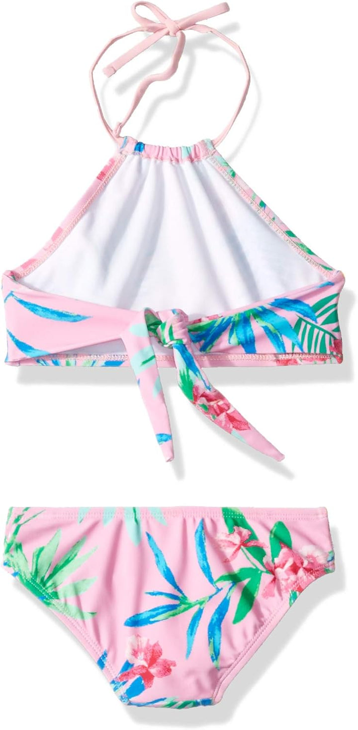 Kanu Surf Mädchen Bikini-Set 6 Leonie, Geblümt, Pink, 6 Leonie, Geblümt, Pink