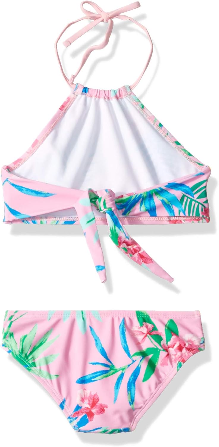 Kanu Surf Girls' Mahina Beach Sport Halter Bikini 2-Piece Swimsuit