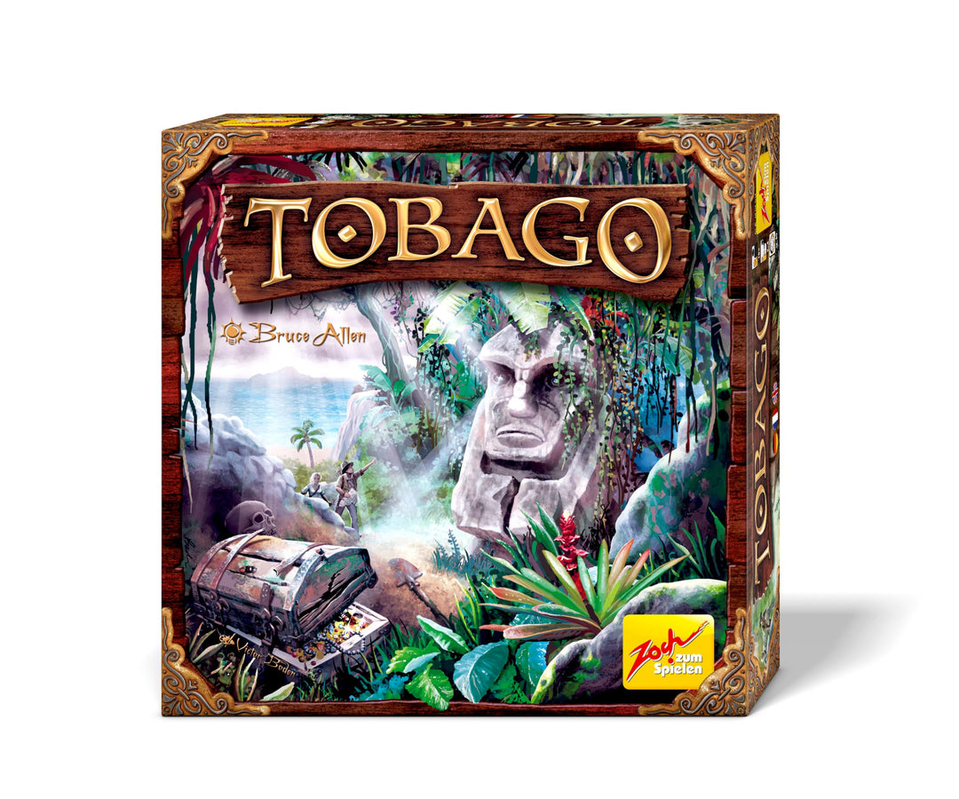 Zoch 601105152 - Tobago (Neuauflage) - Spieleklassiker, Familienspiel für Erwachsene und Kinder, Gru