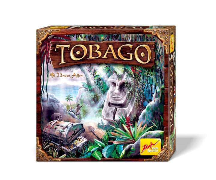 Zoch 601105152 - Tobago (Neuauflage) - Spieleklassiker, Familienspiel für Erwachsene und Kinder, Gru
