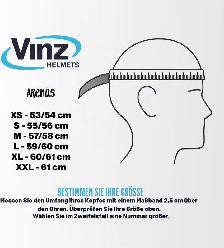 VINZ Arenas Jethelm mit Doppelvisier | Roller Helm Fashionhelm mit Streifen | In Gr. XS-XXL | Jet He